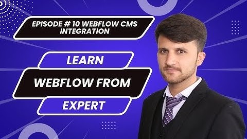 Webflow CMS Collections layout In (Urdu/Hindi): Episode 10