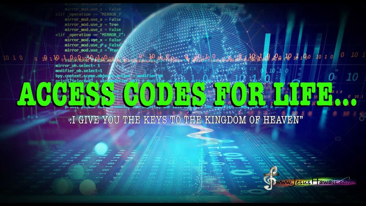 Access Codes for Life - YouTube