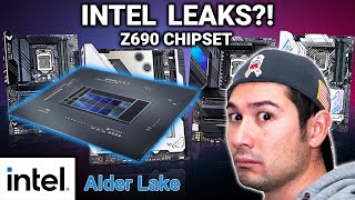 LEAKED INFO on ALDER LAKE \& Z690 motherboard! Should AMD be worried?
