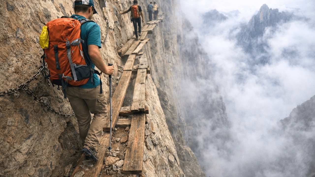 20 Most Dangerous Hiking Trails in the World