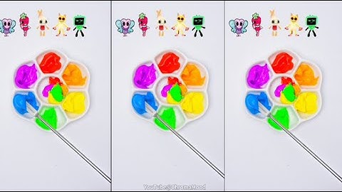 Meta-Verse Detox: Crushing NFT Fatigue into Analog Color Mandalas 🕶️ #asmr  #ColorMixing