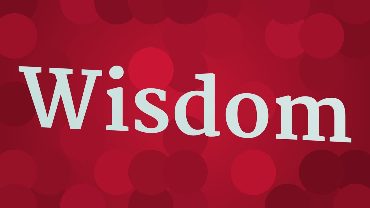 WISDOM pronunciation • How to pronounce WISDOM
