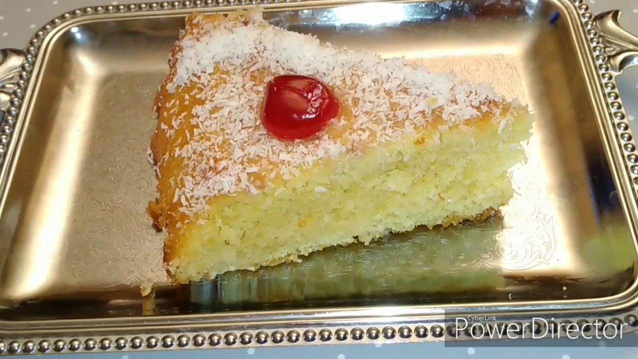 Gâteau au lait de coco