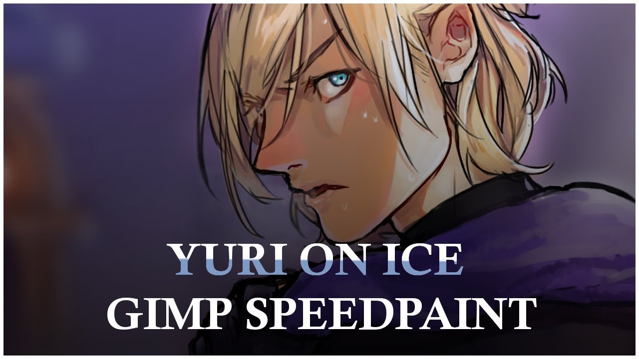 YURI ON ICE | GIMP SPEED PAINT