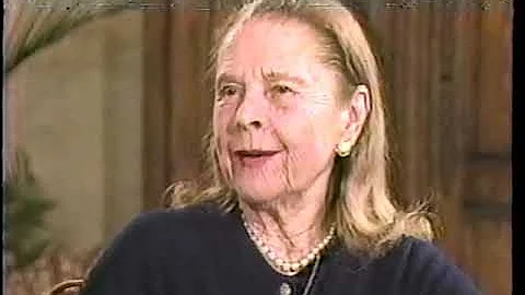 Ruth Gordon, Tom Cottle--1983 TV Interview