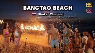 4K 🇹🇭 Walking Bang Tao Beach | Phuket, Thailand Phuket's Party Beach