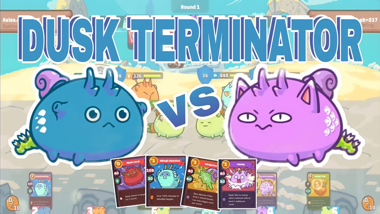 DUSK TERMINATOR |ARENA GAMEPLAY | DBP | RISKY PLAY | AXIE INFINITY ARENA | NJ Film
