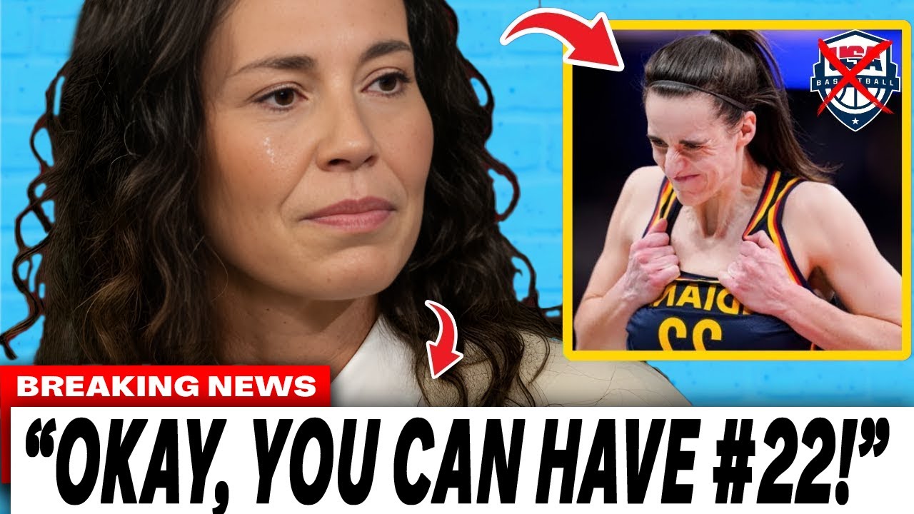 Sue Bird LOSES IT as Caitlin Clark’s #22 Demand Triggers a Team USA CRISIS!