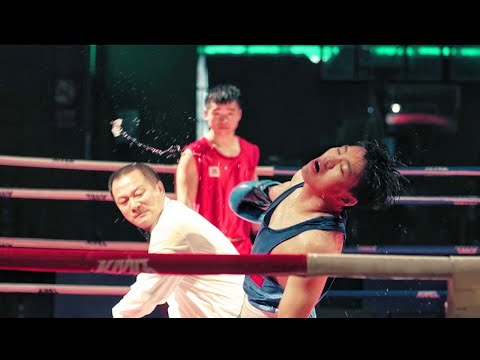 拳击手比赛违规，裁判劝阻后不听，一怒之下把拳手给KO了！
