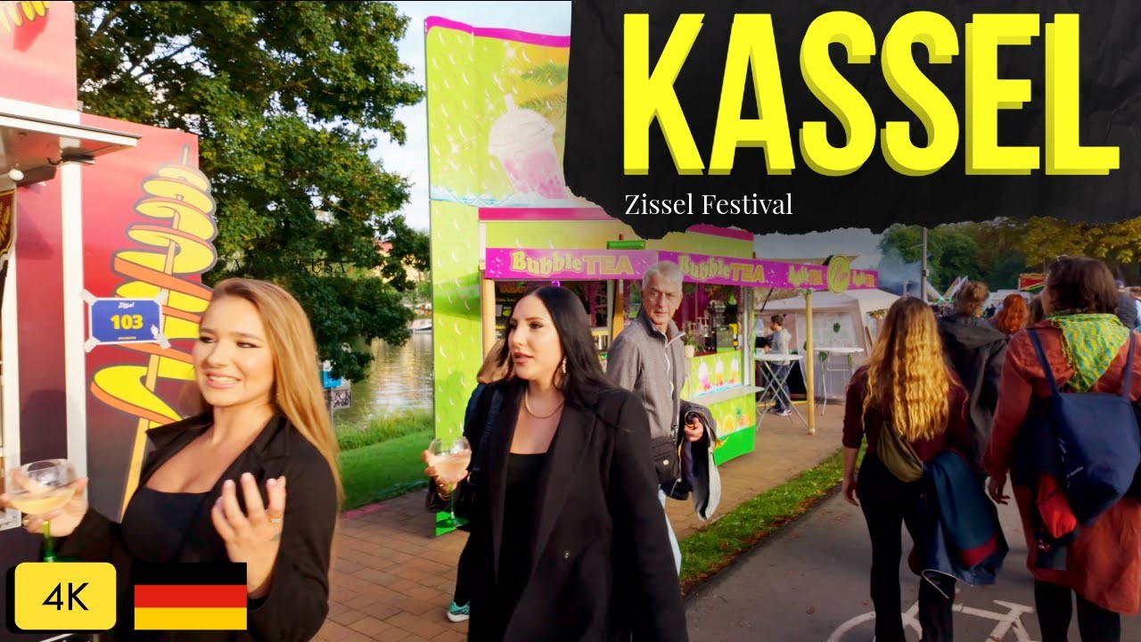 Zissel Kassel walking tour | walking tour in kassel germany | kassel germany 4k