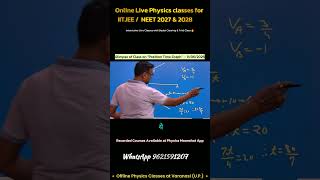 Glimpse of Class on "Position Time Graph"🔥 | 11 June 2026 | JEE/NEET 2027–28 🎯