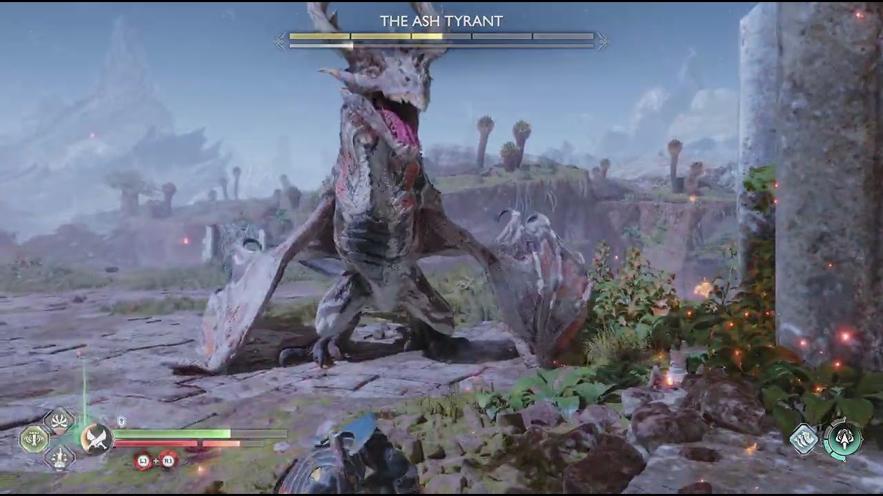 Kratos vs THE ASH TYRANT