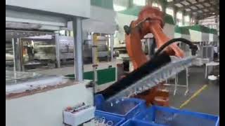 Fully Automatic Pulp Molding Sugarcane Bagasse Tableware Machines SD-P09 With Robot Hand!