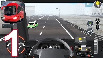 Coach Bus Simulator 2017 Gameplay Walkthrough Part 1 (IOS/Android)