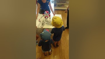 A NAO Robot visited the Brisbane Square Library, Australia 12-12-2016