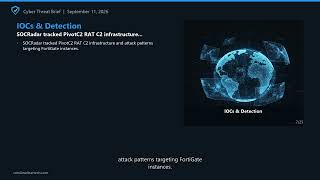Cyber Threat Brief - September 11, 2026