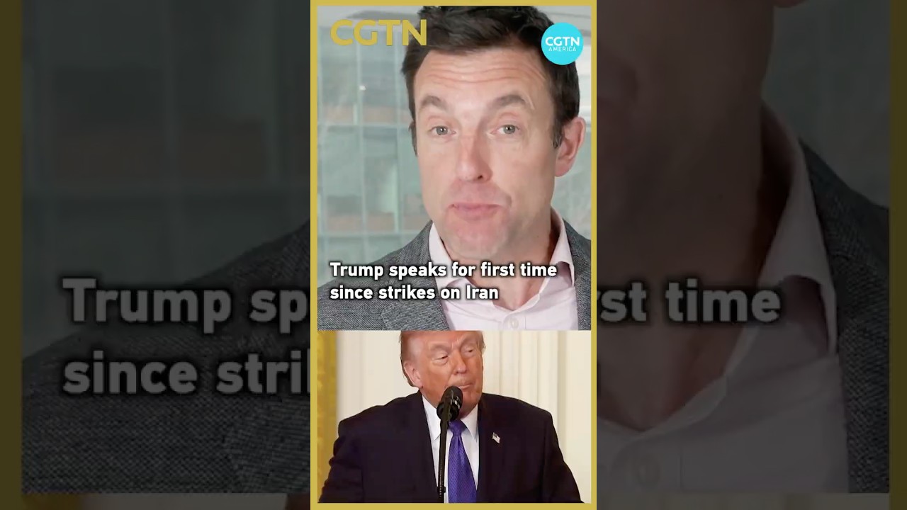 Trump speaks for first time since strikes on Iran