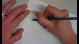 1 point perspective clock centred vp part 2