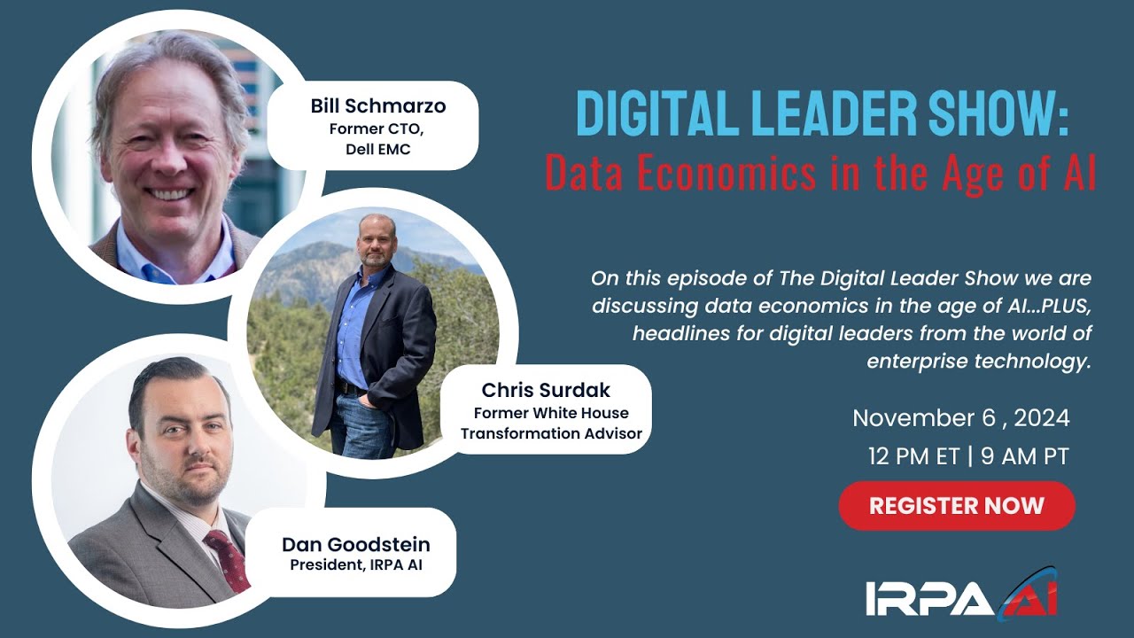 The Digital Leader Show: Data Economics in the Age of AI - YouTube