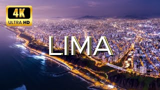 Lima in Peru 4k Ultra Hd  60FPS Drone Video