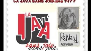 Miniatura de "Renaud La Java Sans Joies live 1977 Belgique  version Live inédite"