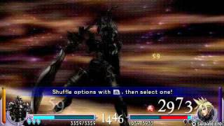 Dissidia: Judge Gabranth vs Cloud Strife