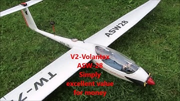 ASW-28 glider FPV