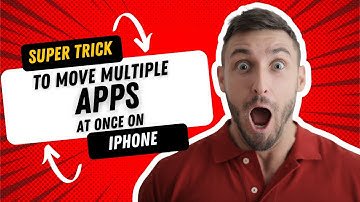 Super Trick How to Move Multiple Apps at Once on iPhone | Quick and Easy Tutorial