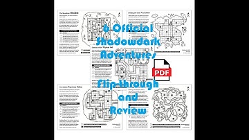 6 officiële Shadowdark-avonturen uit de Arcane Library - Bladeren en recensie