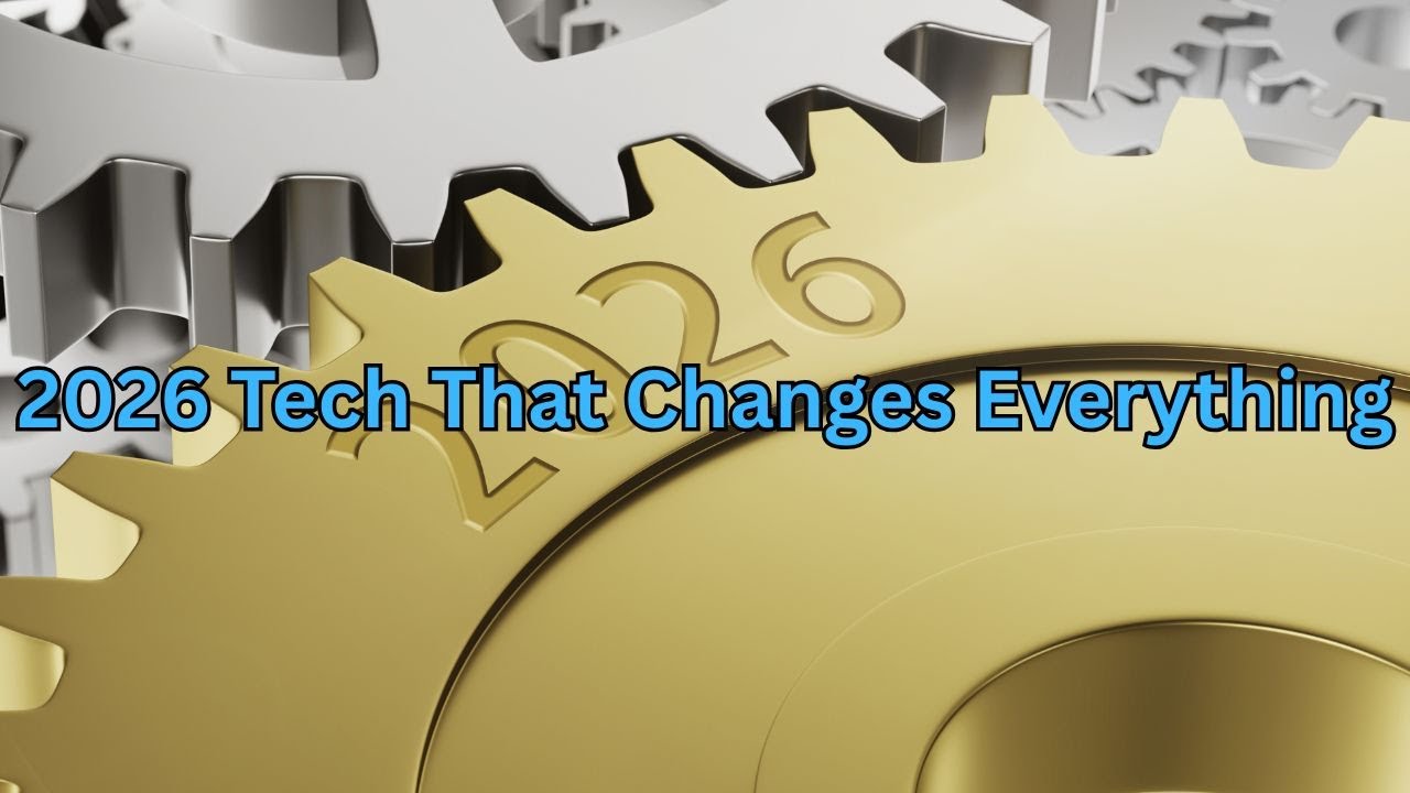 2026 Tech Trends That Will Change the Way You Live | Future Technology ...