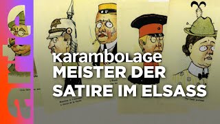 Onkel Hansi und seine Karikaturen | Karambolage | ARTE