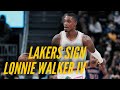 Lakers Sign Lonnie Walker IV