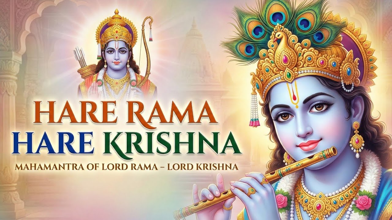 HARE RAMA – HARE KRISHNA Mahamantra | Most Powerful Krishna Rama Bhajan | #harekrishna #rama #iskcon