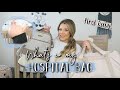 WHAT'S IN MY HOSPITAL BAG? + Diaper Bag | First Baby! 👶🏼 BUMP SHOT AT 37 WEEKS!