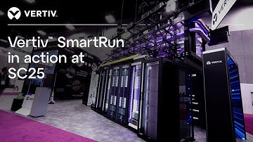 Vertiv™ SmartRun in action at SC25