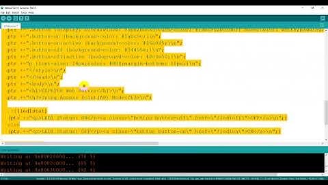 [Lập Trình ESP8266] Bài 10: Create a Server