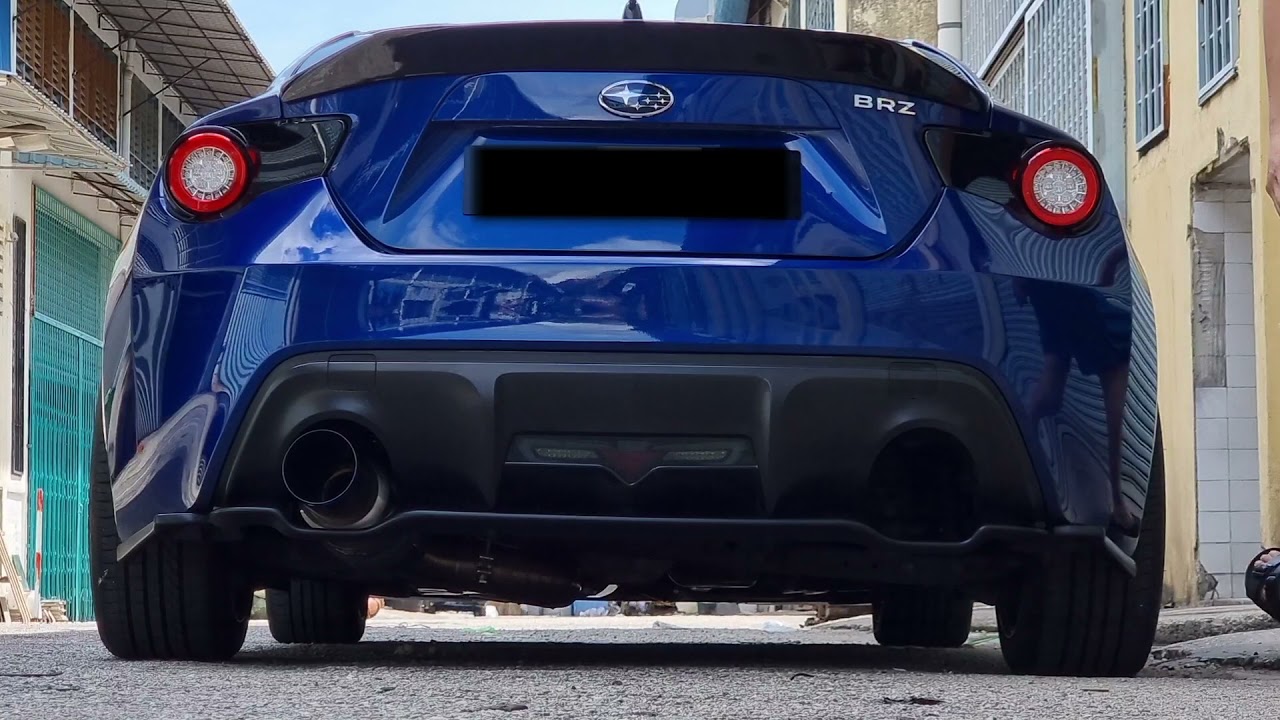 Intec LED Tail Lamp with Vland LED Rear Bumper Light installed & running. PnP!!! GT86 BRZ