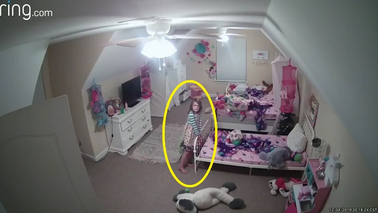 Mom Hears Young Daughter Talking To Security Camera Uncovers The Dark