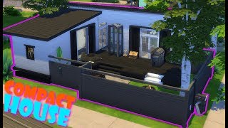COMPACT HOUSE| SPEED BUILD| THE SIMS 4