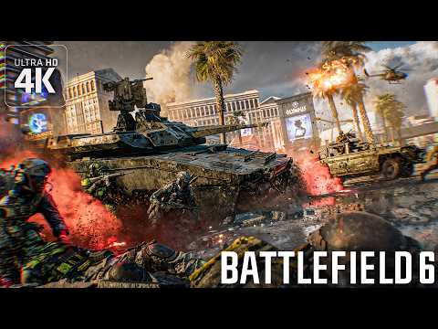 Storming Area 51｜Conquest Gameplay｜Battlefield 6 Season 5｜PC 4K Ultra