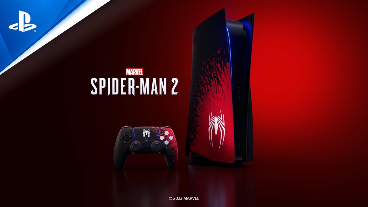 PlayStation 5 Disc Console - Marvel's Spider-Man 2 Bundle