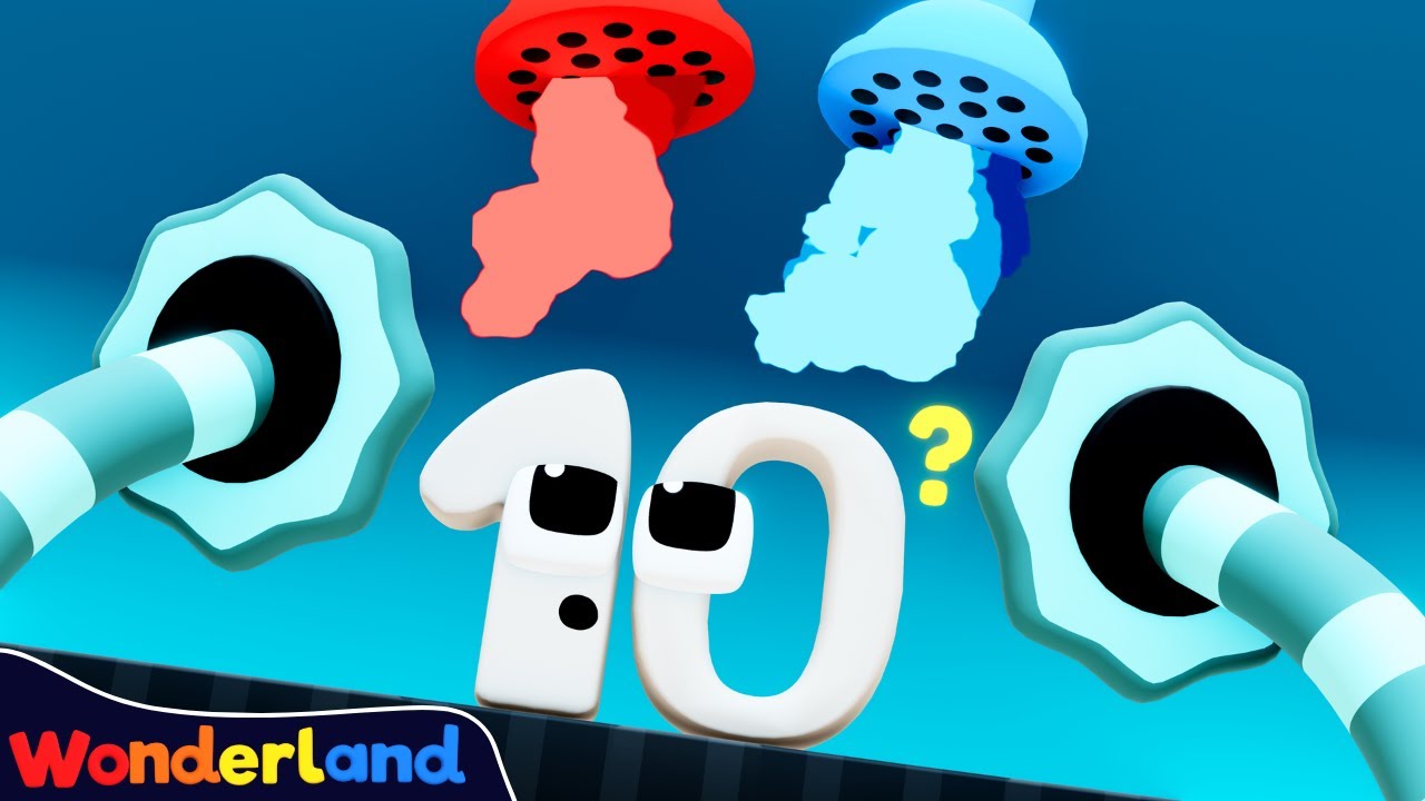 Wonderland: Mystery Number Machine | Big Numbers | Learn Colors & Numbers