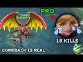 ARGUS IMPOSIBLE EPIC COMEBACK | PRO FANNY CRIED AFTER THIS | MOBILE LEGENDS