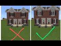 How to use Iron Trap Doors for Window Trimming in Minecraft Bedrock