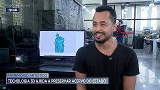 Artistic Heritage: 3D technology helps preserve the state's collection screenshot 1