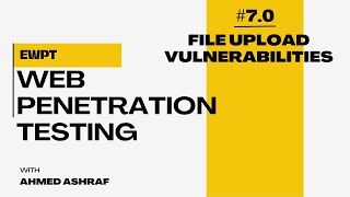 eWPT course | 7.0 file upload vulnerability
