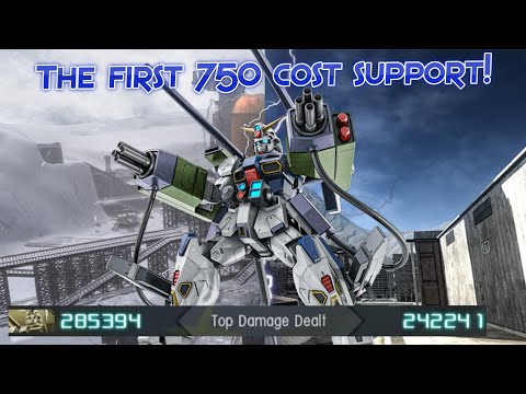 GBO2 Gundam F90S The First 750 Cost Support