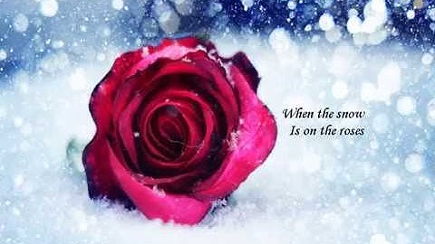 When the snow is on the roses Sonny James