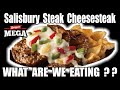 Banquet's MEGA Salisbury Steak Cheesesteak