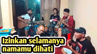 Izinkan selamanya namamu dihati (E.Y.E) cover pengamen jalur bebas dangdut koplo akustik